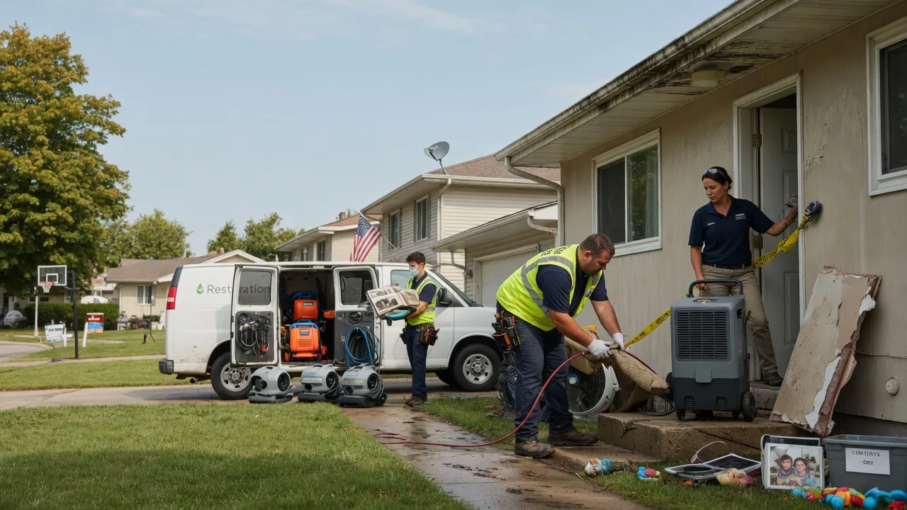 Water Damage Restoration in Reva, SD near me